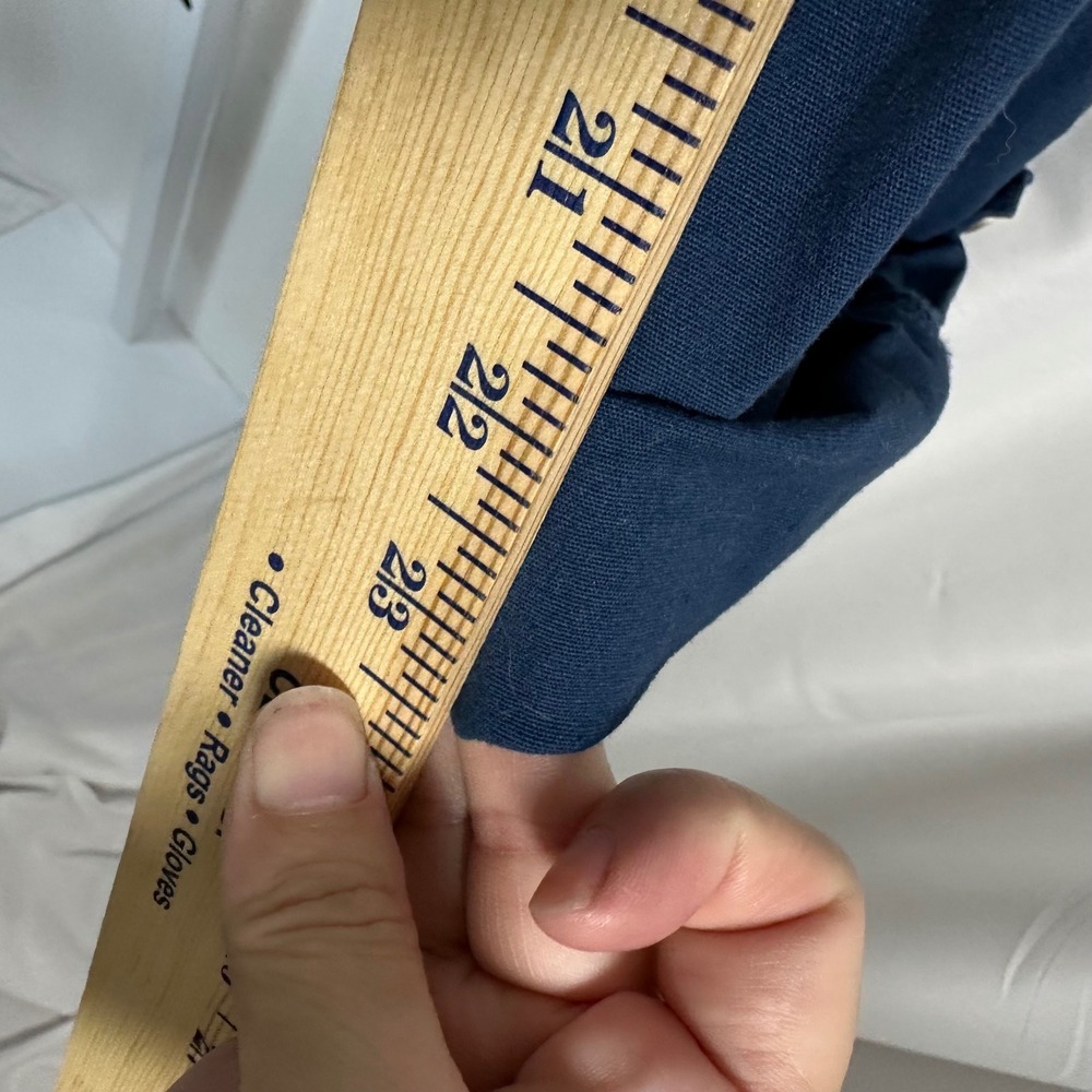 Code Bleu‎ Blue Stretch Convertible Cargo Pant 14P Mid Rise Tapered Leg Gorpcore - Picture 11 of 11
